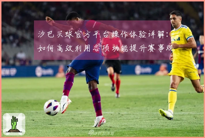 沙巴买球官方平台操作体验详解：如何高效利用各项功能提升赛事观赏乐趣